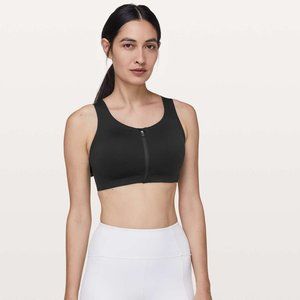 NWOT - Lululemon Enlite front-zip bra. High Support